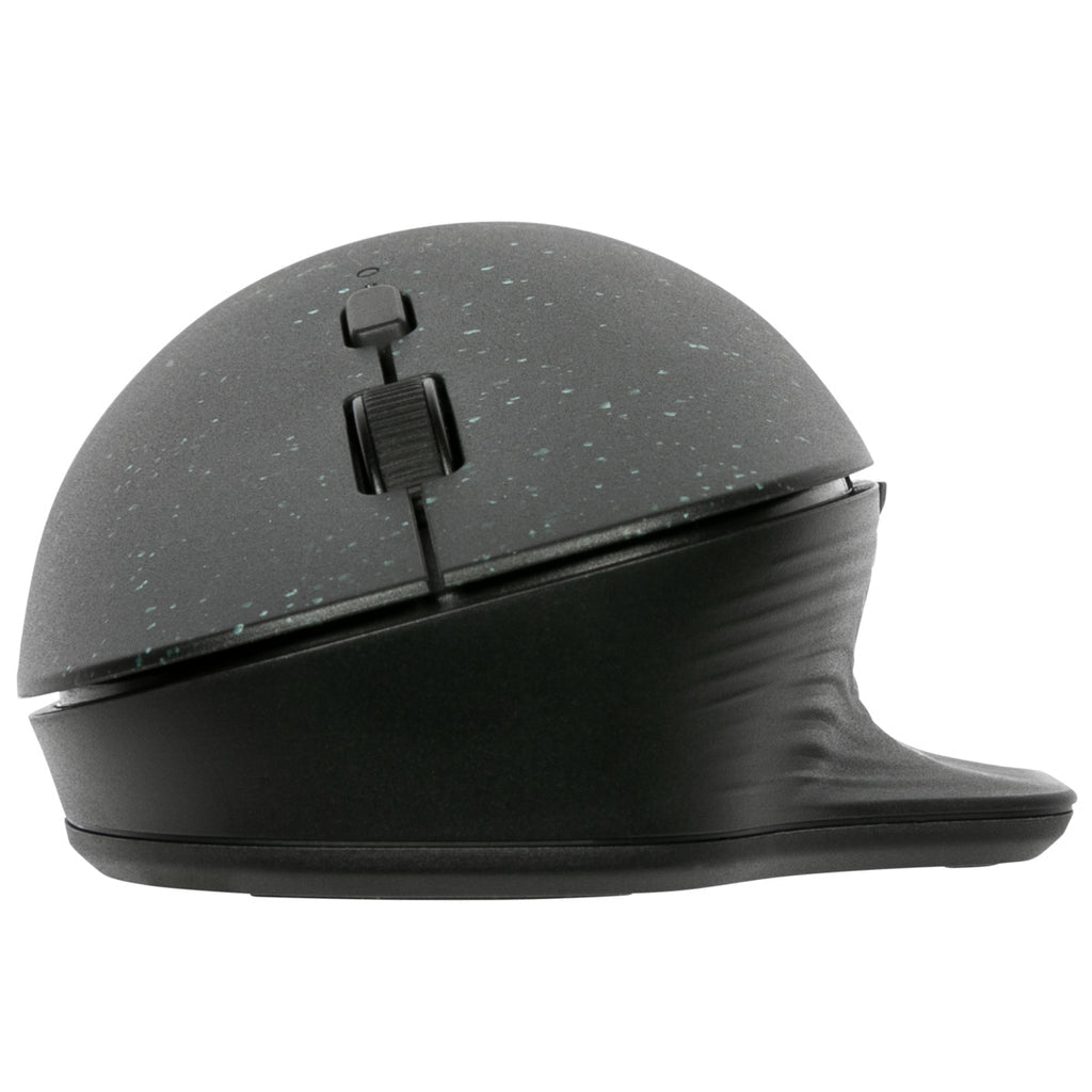 Mouse Targus ErgoFlip EcoSmart Ergonómico Ambidiestro 4000 DPI Inalámbrico Color Negro