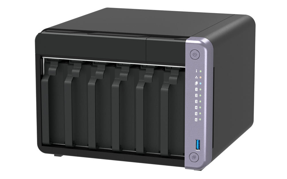 QNAP TS-632X-4G-US servidor NAS o de almacenamiento Tower Alpine Alpine AL-524 4 GB DDR4 QNAP QTS Negro