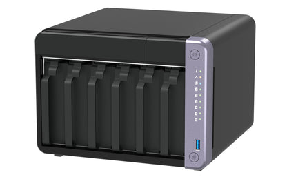 QNAP TS-632X-4G-US servidor NAS o de almacenamiento Tower Alpine Alpine AL-524 4 GB DDR4 QNAP QTS Negro