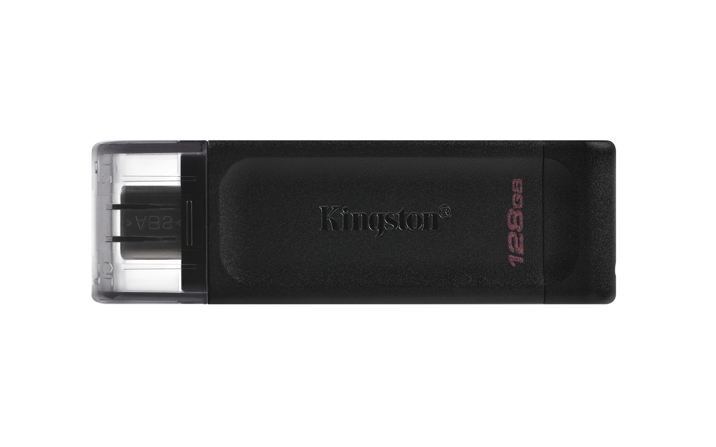 Memoria USB Kingston DataTraveler 70 128GB USB-C Color Negro