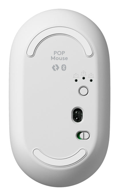 Logitech POP Icon Combo teclado Ratón incluido Universal Bluetooth QWERTY Español Blanco