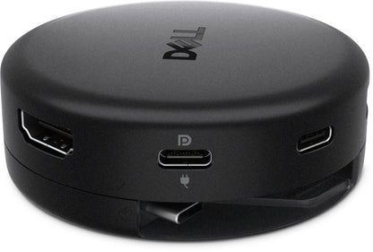 DELL DA326 Alámbrico USB 3.2 Gen 1 (3.1 Gen 1) Type-C Negro