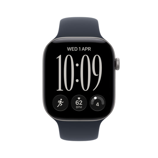 Apple Watch Series 12 OLED 46 mm Digital 416 x 496 Pixeles Pantalla táctil Gris Wifi GPS (satélite)