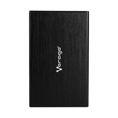 ENCLOSURE VORAGO HDD-202 DD 2.5 SATA USB TIPO C 3.1 NEGRO