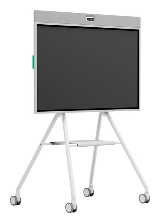 Logitech Rally Board 65 Cart Gris, Blanco Panel plano Carrito multimedia