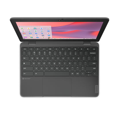Lenovo 100e Chromebook Gen 4 (Intel) N100 29.5 cm (11.6") Pantalla táctil HD 8 GB LPDDR5-SDRAM 64 GB eMMC Wi-Fi 6 (802.11ax) ChromeOS Español Gris