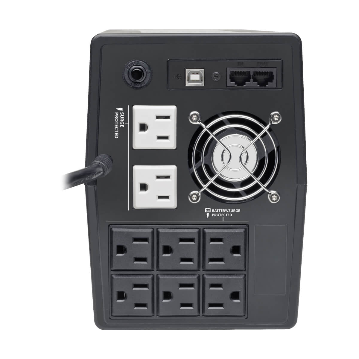 UPS Tripp Lite Interactivo 1200VA 600W con 8 Tomacorrientes AVR 120V 50Hz / 60Hz LCD USB Torre