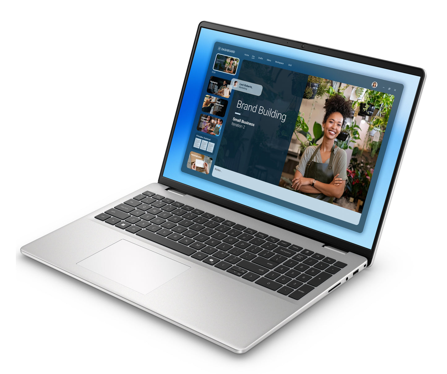 Laptop Dell DC16251 16" Touch Intel Core 7-150U Ram 16GB 1TB SSD Windows 11 Home 1Y Carry in