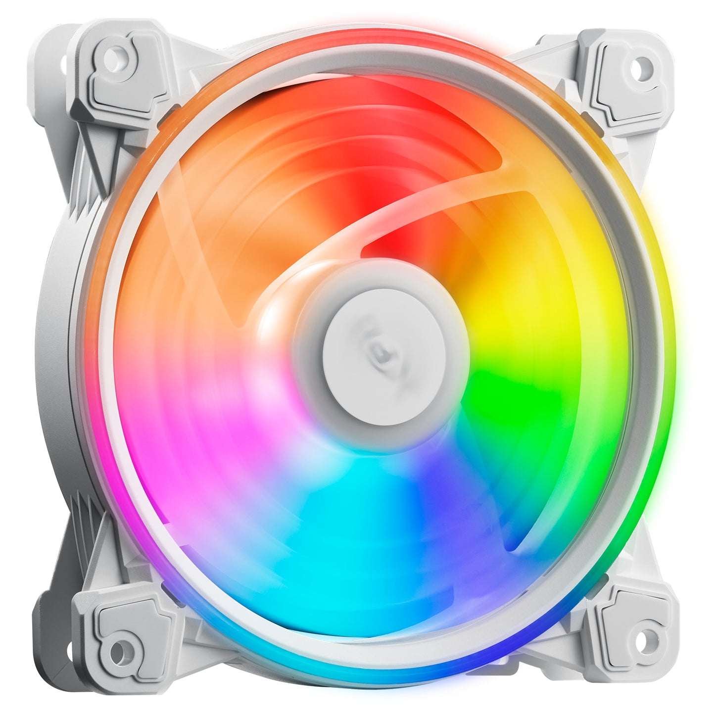 Ventilador XPG Hurricane 120mm ARGB PWM 120mm 2000RPM ARGB Blanco