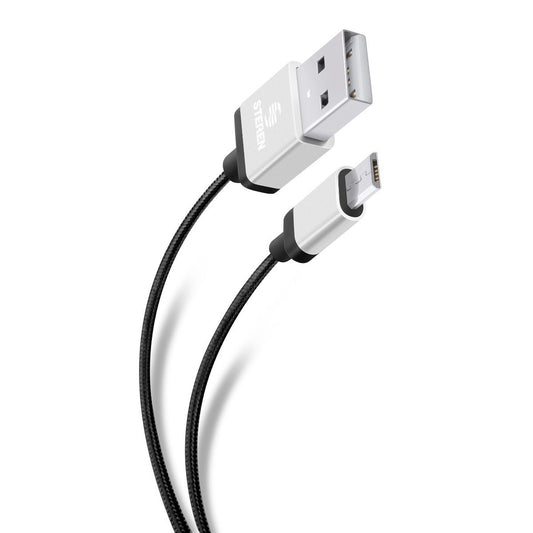 CABLE STEREN USB A MICRO USB TIPO CORDON DE 1M