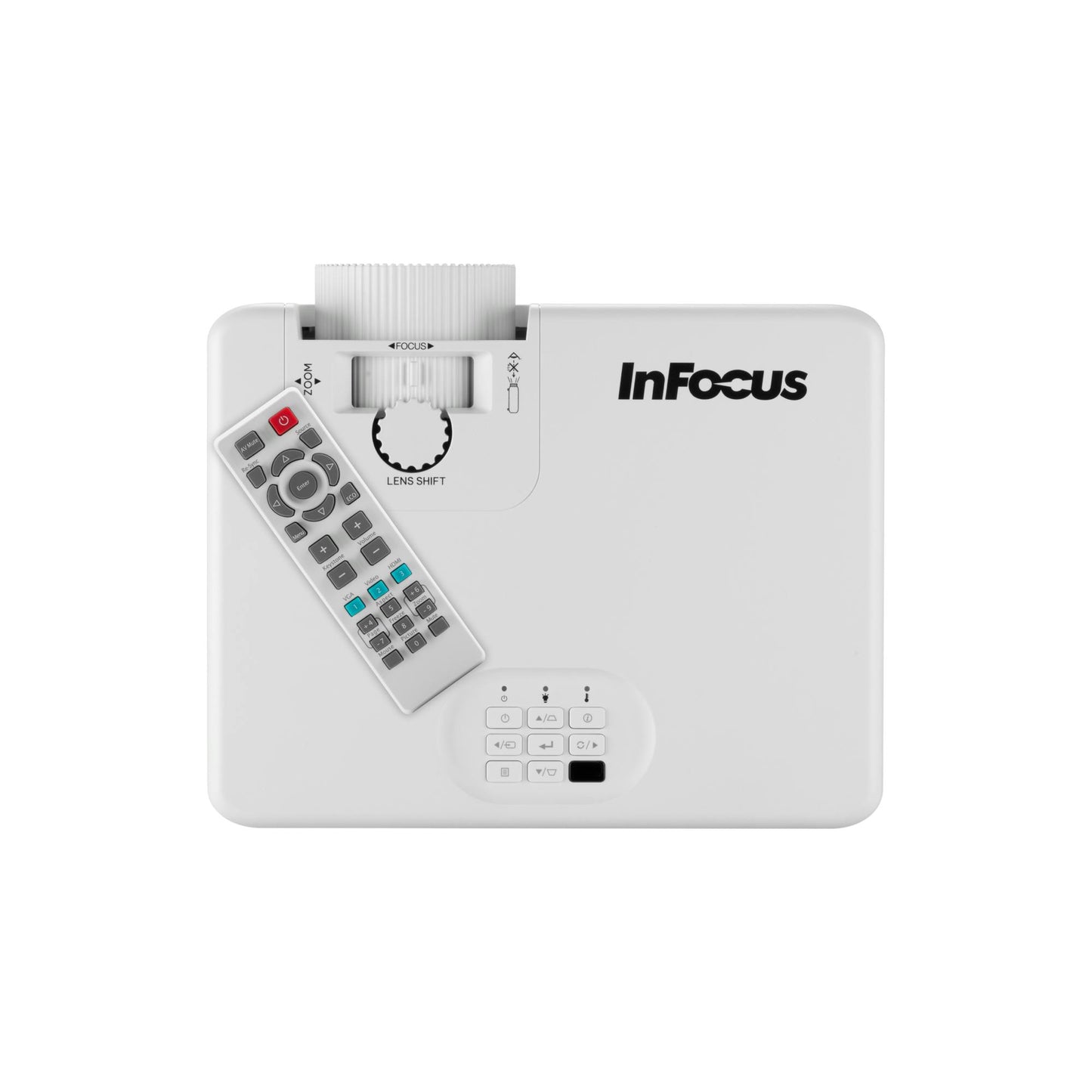InFocus Nemesis II Proyector de alcance estándar 5000 lúmenes ANSI DLP WXGA (1280x800) Blanco