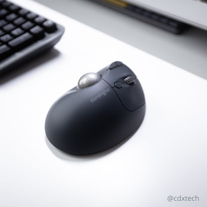 Kensington Pro Fit Ergo TB550 ratón Diestro RF inalámbrico + bluetooth