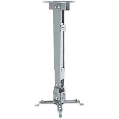 Soporte Proyector Manhattan 20 Kg Montaje Techo/Pared Movimiento Articulado Color Plata