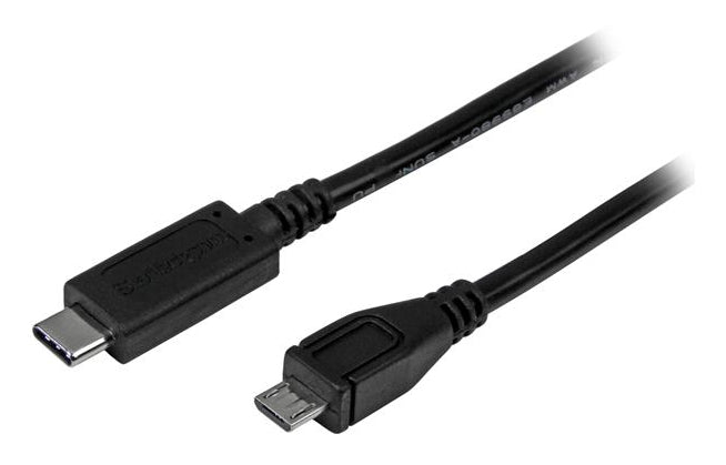 StarTech.com USB2CUB1M cable USB USB C Micro-USB B 0.48 Gbit/s Negro