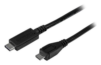 StarTech.com USB2CUB1M cable USB USB C Micro-USB B 0.48 Gbit/s Negro