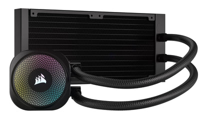 Enfriador líquido Corsair Nautilus 240 RS para CPU 2x 120mm hasta 2100RPM Negro RGB