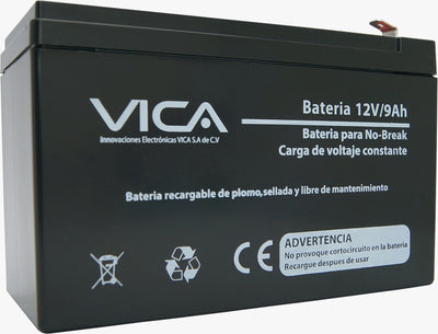 Vica 12V / 9AH batería para sistema UPS Plomo ácido