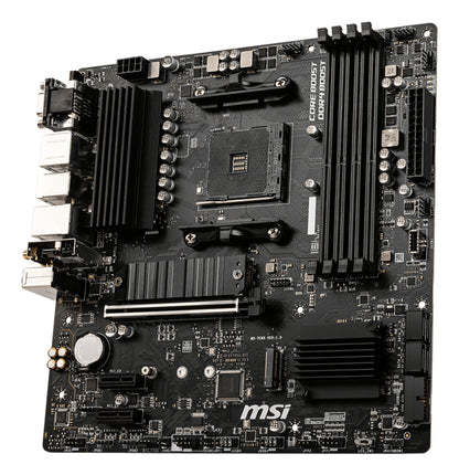 Tarjeta Madre MSI B550M Pro-VDH WIFI 4xDDR4 128GB 4400Mhz PCIe 4.0 M.2 1xHDMI 1xDP 1xVGA S AM4 mATX Wi-Fi BT