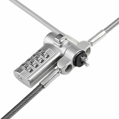 StarTech.com UNIVCS-LAPTOP-LOCK cable antirrobo Negro, Plata 2 m