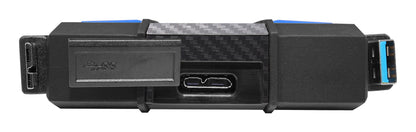 Disco Duro Externo Adata 5TB HD710 Pro 2.5" USB-A 3.2 Negro Resistente a Prueba de Agua Polvo y Golpes