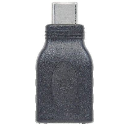Adaptador Manhattan USB-C 3.1 Gen 1 Super Velocidad CM/AH 5 Gbps Color Negro