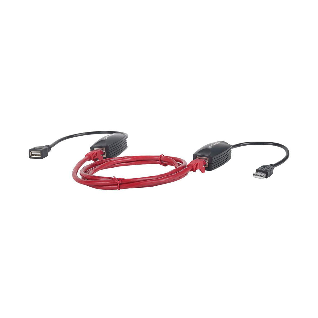 Cable Manhattan Extensor Línea USB Hasta 60m Color Negro