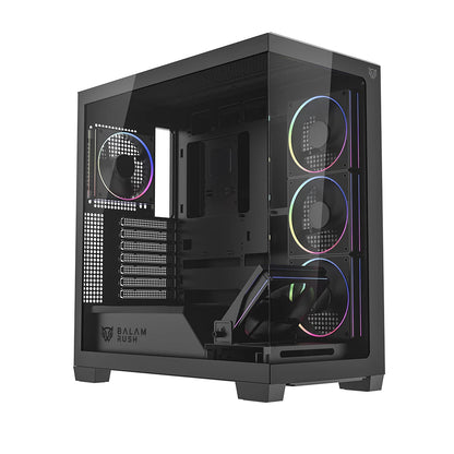 Gabinete Gamer Balam Rush Media Torre Tank Polar 7900 / Legend Negro