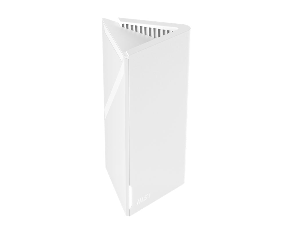 Router MSI con Sistema de Red Wi-Fi en Malla Roamii BE Lite 2882Mbit/s 3x RJ-45 2.4/5GHz 4 Antenas Internas 2 pz Blanco