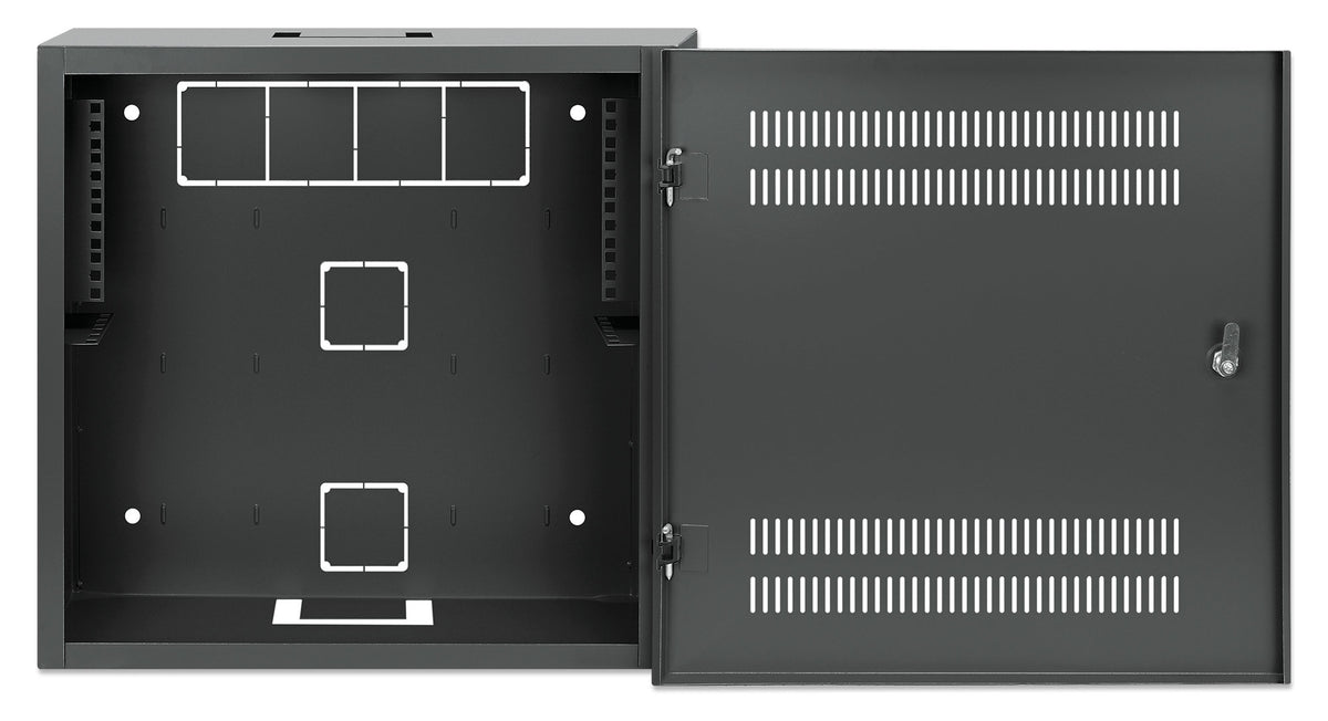 Intellinet 713689 armario rack 2U/4U Bastidor de pared Negro