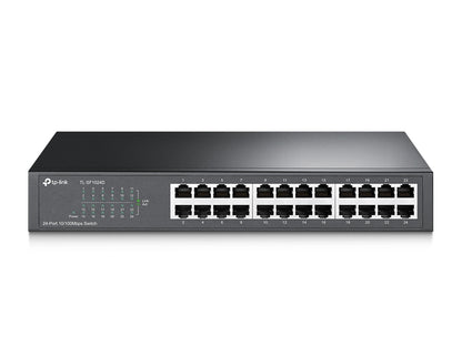 TP-Link TL-SF1024D dispositivo de redes No administrado Fast Ethernet (10/100) Gris