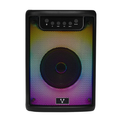 MINI BAFLE VORAGO KSP-205 NEGRO 4" 10WATTS RMS / RECARGABLE / TWS BT 4HRS CARGA USB TIPO C