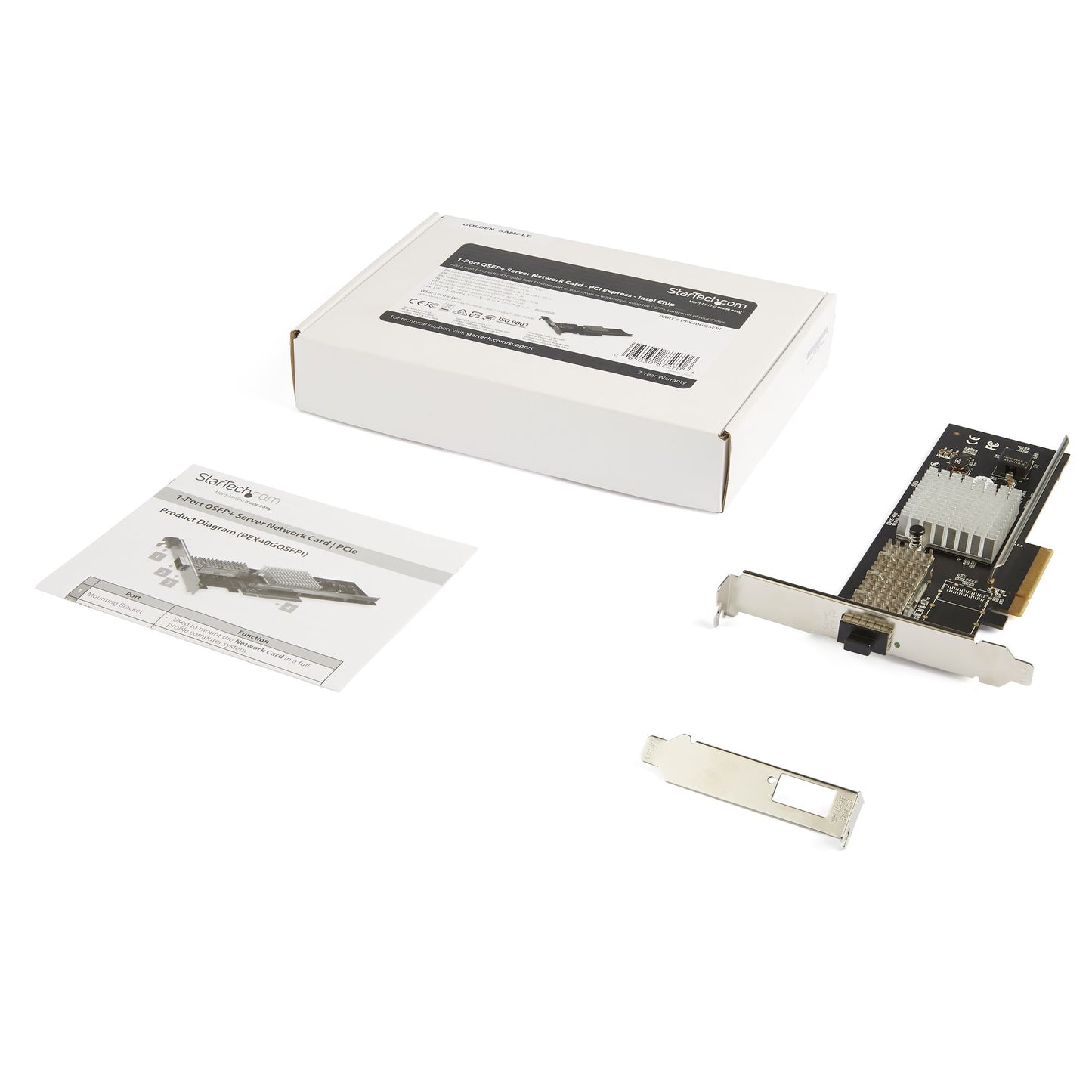 StarTech.com PEX40GQSFPI tarjeta de red Interno 40000 Mbit/s