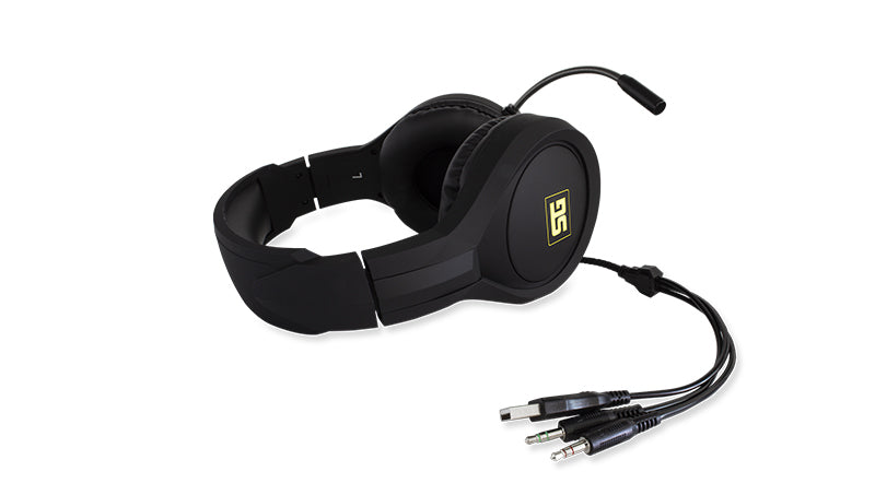 Diadema Gamer Vorago Start The Game HS-501 3.5mm RGB Alambrico