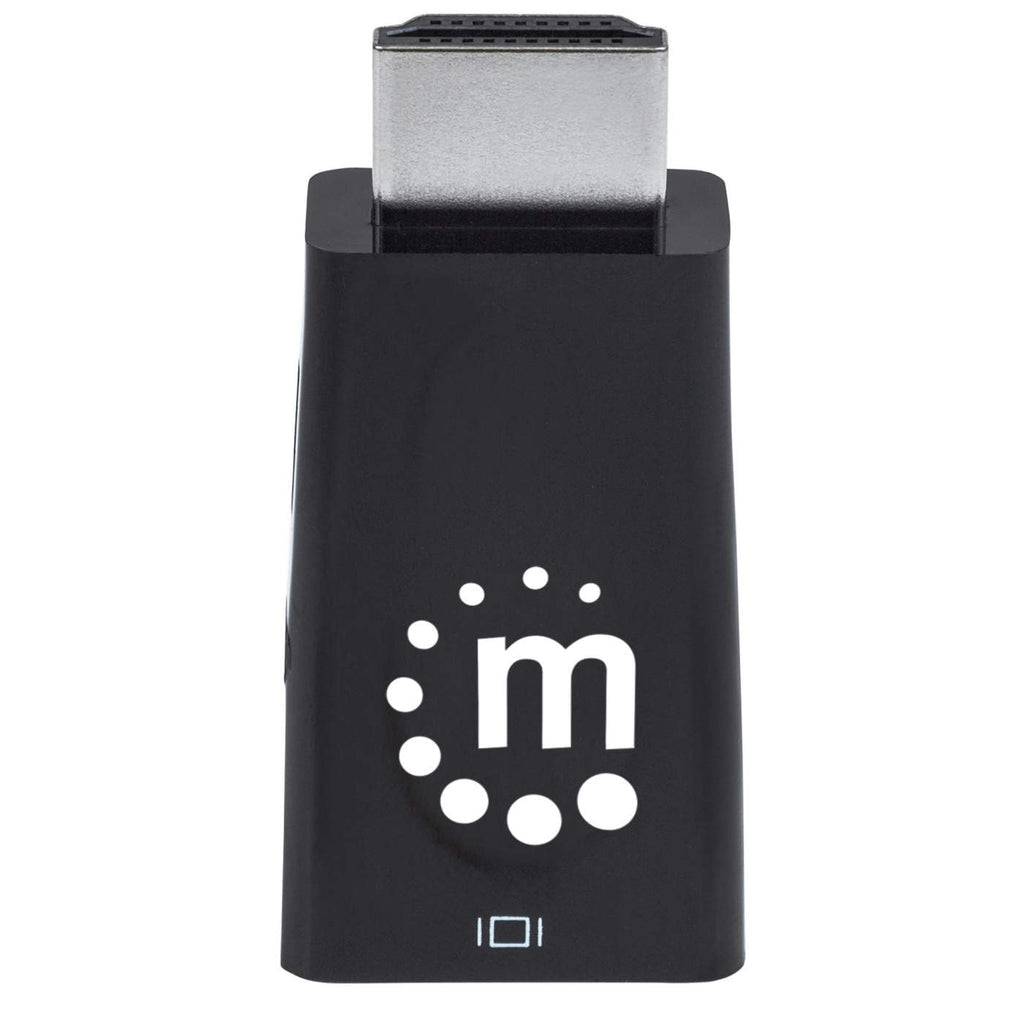 Convertidor Manhattan Video HDMI a SVGA+Salida Audio Color Negro
