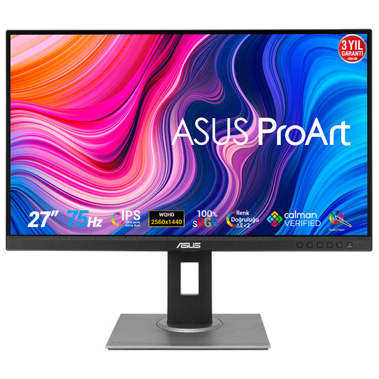 Monitor Asus 27" ProArt PA278QV IPS WQHD 2560x1440 1xHDMI 1xDP 1xmDP 5ms GTG 75Hz Speaker 2Wx2 Adaptive-Sync Color N