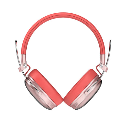 Audífonos Inalámbricos Acteck Over Ear Luxe Chic HP710 Recargables Elite Salmon
