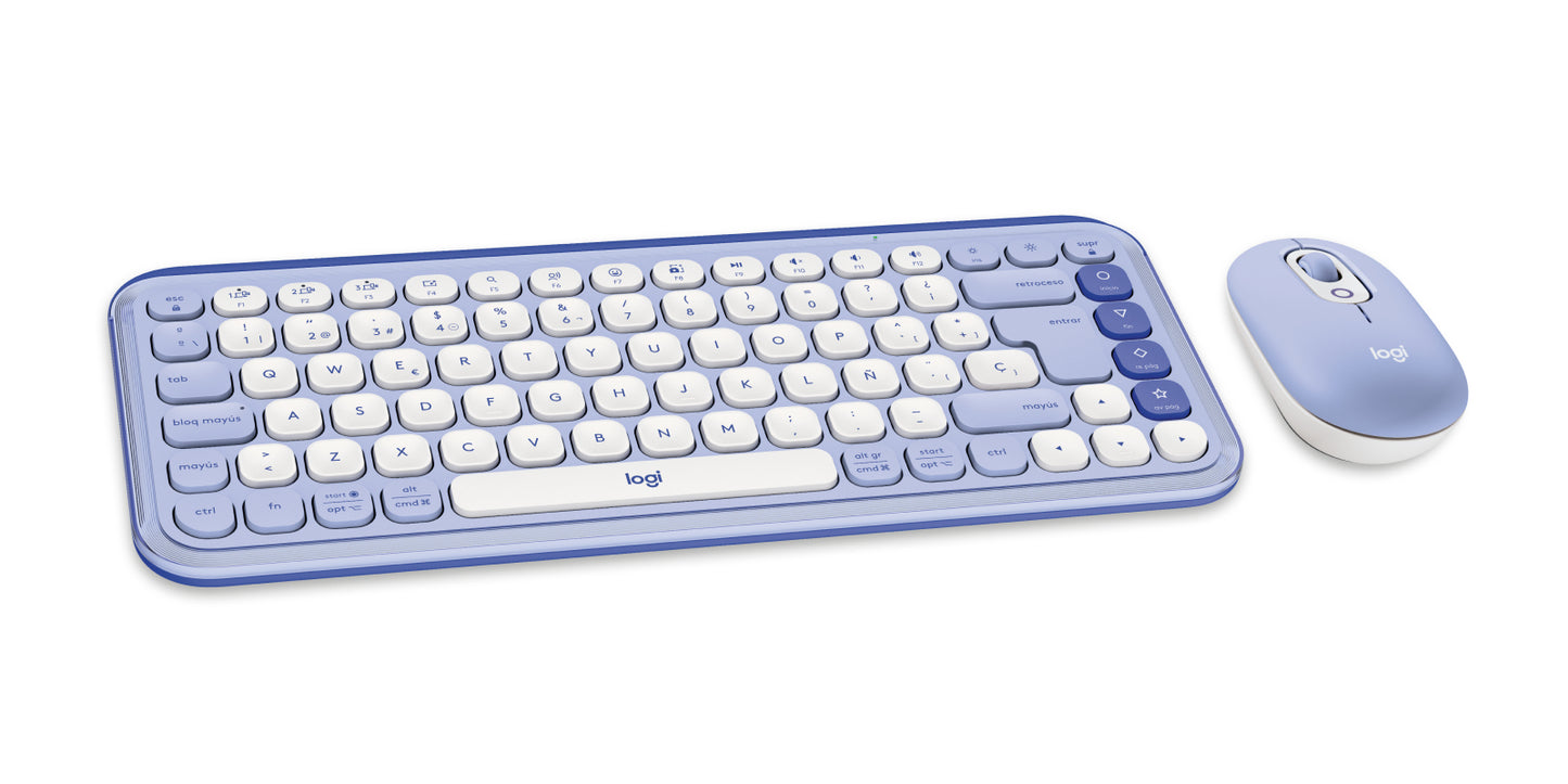 Logitech 920-013054 teclado Ratón incluido Universal Bluetooth QWERTY Español Grafito