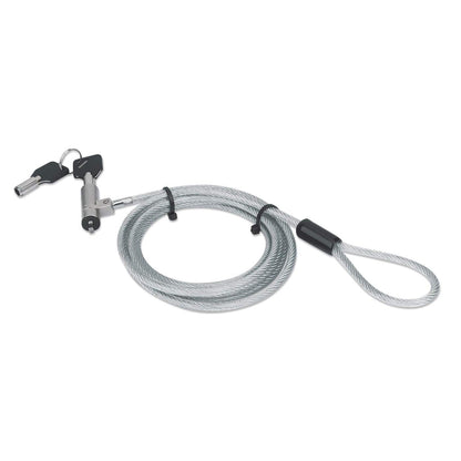 Manhattan 440295 cable antirrobo Metálico 2 m