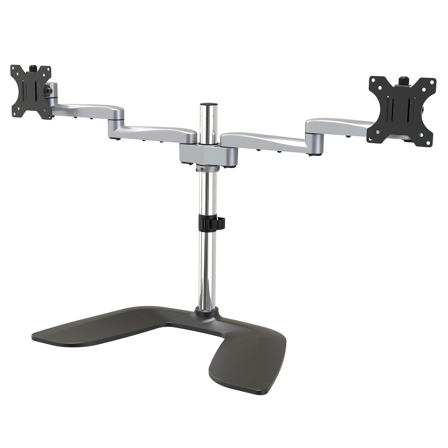 StarTech.com ARMDUALSS soporte para pantalla plana 81.3 cm (32") Negro, Plata