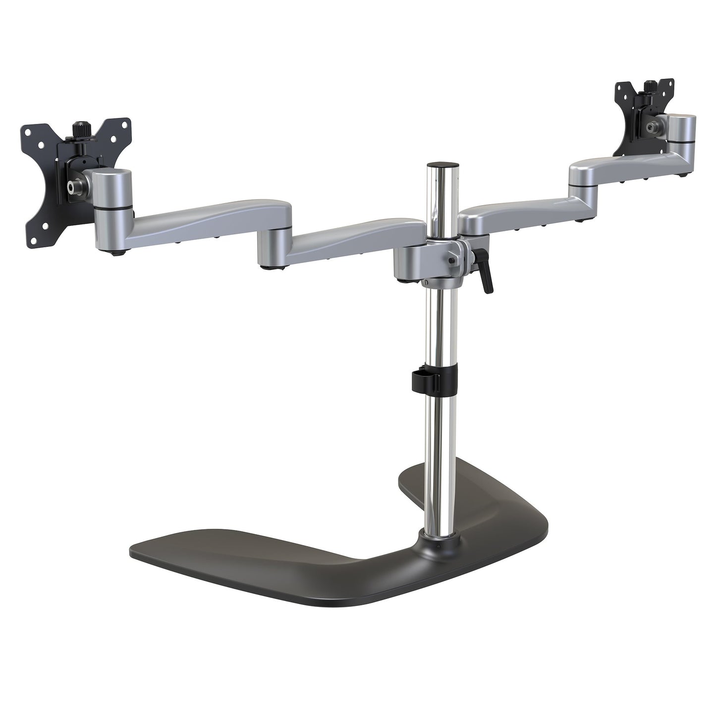 StarTech.com ARMDUALSS soporte para pantalla plana 81.3 cm (32") Negro, Plata
