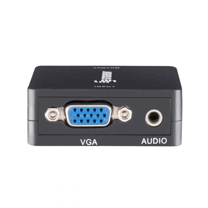 Convertidor Steren VGA a HDMI Soporta Full HD 1080p Color Negro