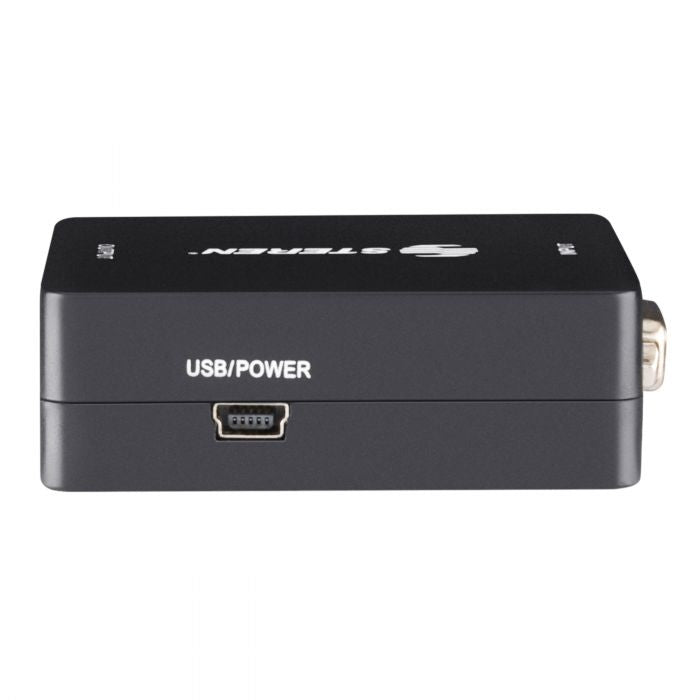 Convertidor Steren VGA a HDMI Soporta Full HD 1080p Color Negro