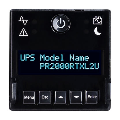 CyberPower PR2200RTXL2U sistema de alimentación ininterrumpida (UPS) Línea interactiva 2.2 kVA 2200 W 8 salidas AC