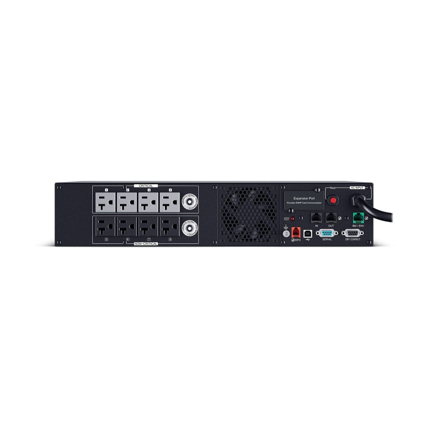 CyberPower PR2200RT2U sistema de alimentación ininterrumpida (UPS) Línea interactiva 2.2 kVA 2200 W 8 salidas AC