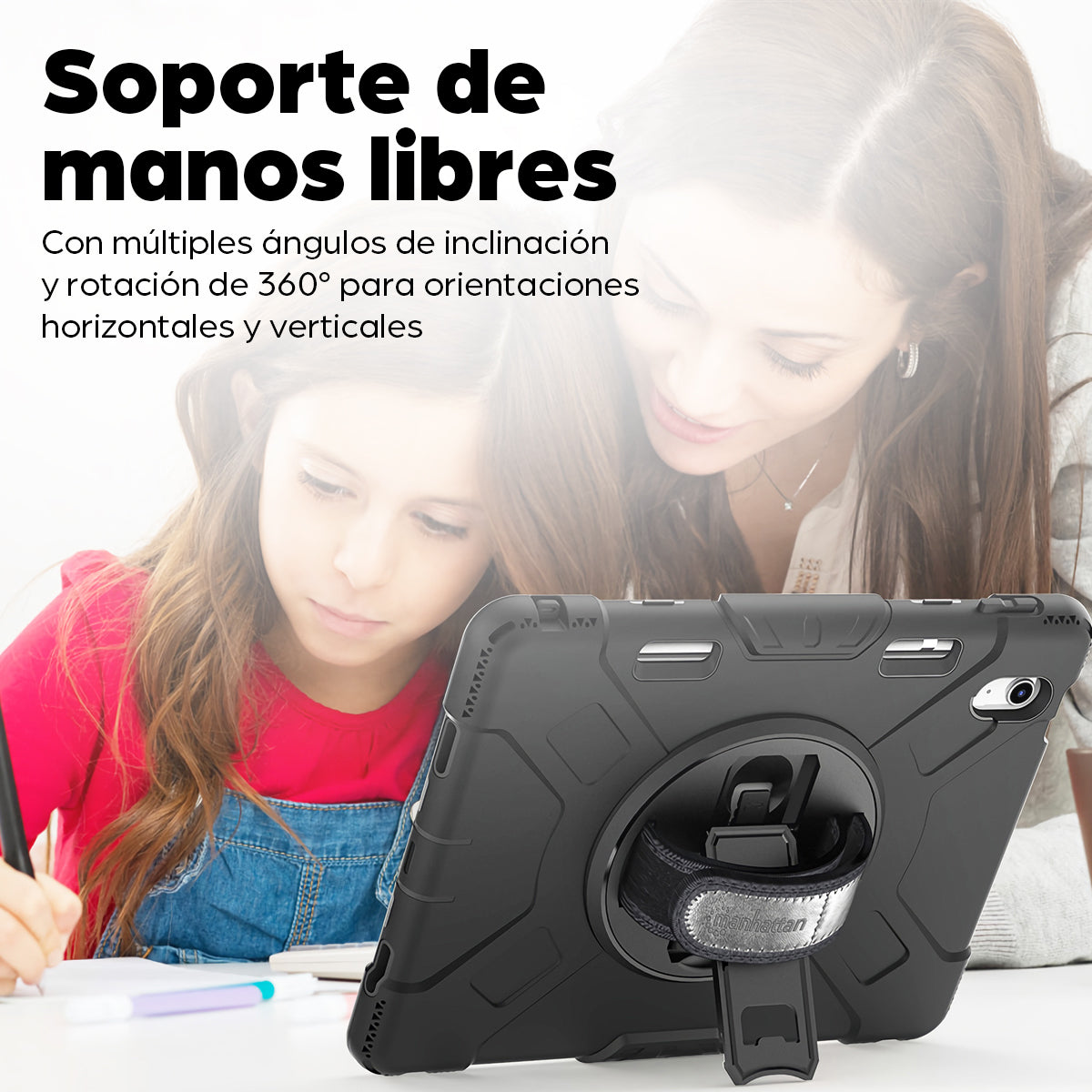 Funda de uso rudo Manhattan iPad 10.9 (10ma gen)