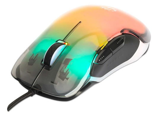 Mouse Optico Manhattan Gaming 7 botones USB Cableado