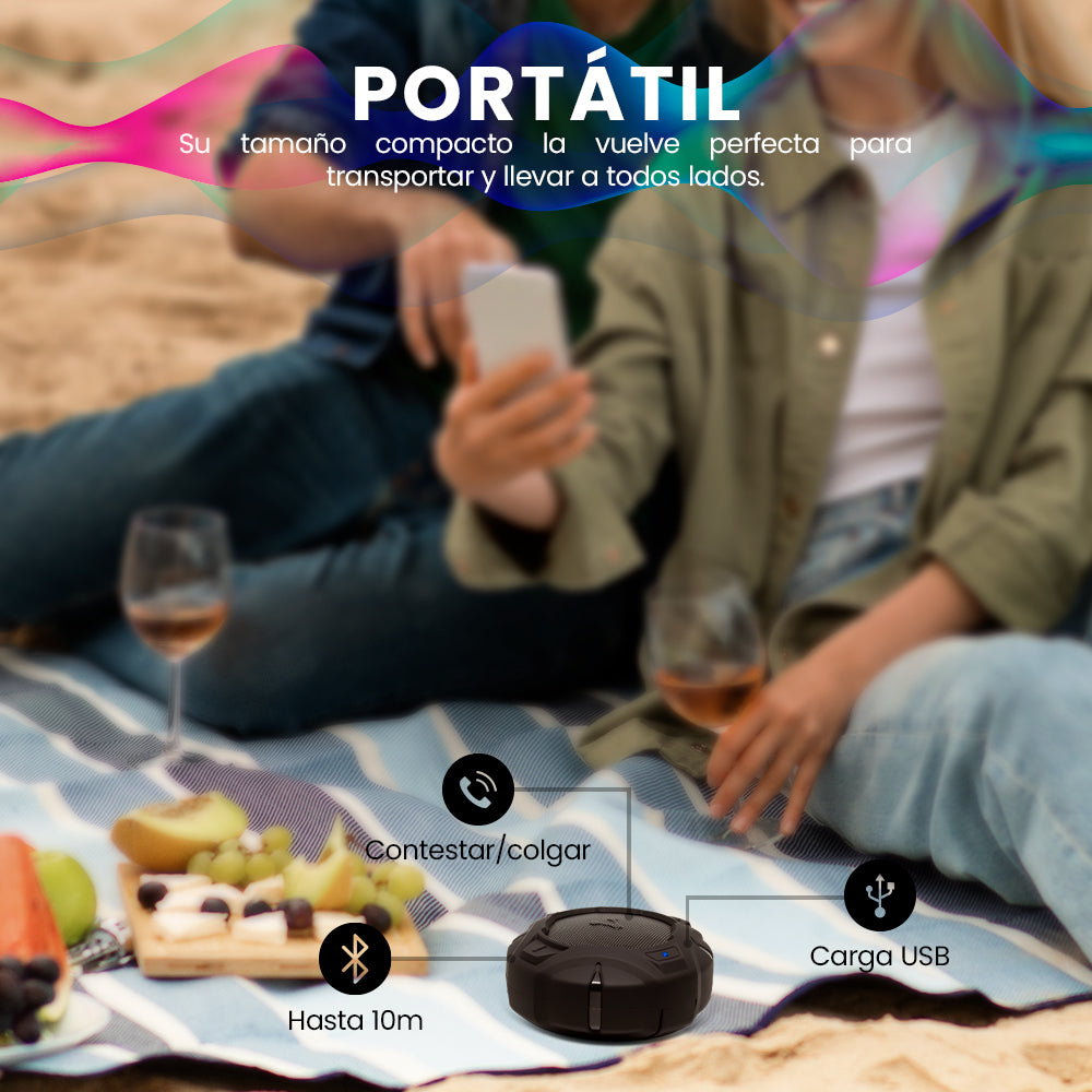 Vorago BSP-400 altavoz portátil y para fiesta Altavoz portátil mono Negro 5 W