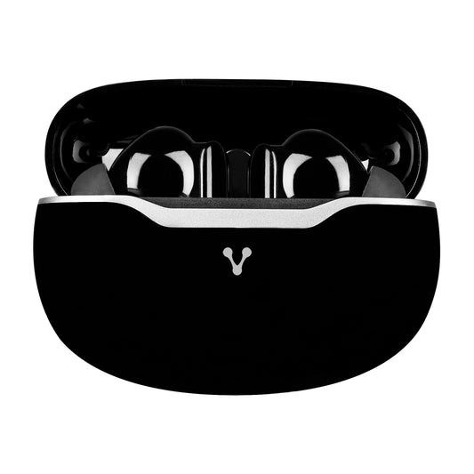Audifonos Vorago bluetooth 5.3 con hasta 18 hrs de reproduccion controles tactiles funcion de manos libres y aplicacion movil para configuracion