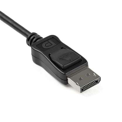 StarTech.com DP2VGA adaptador de cable de vídeo 0.08 m VGA (D-Sub) Negro