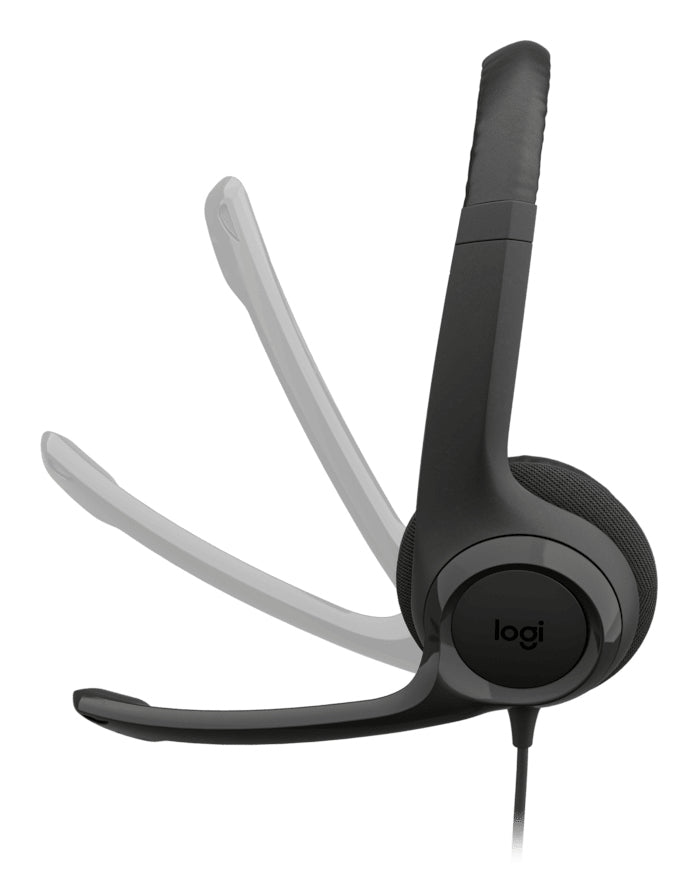 Logitech 981-001575 audífono y auriculare Auriculares Alámbrico Diadema Llamadas/Música USB Tipo C Negro